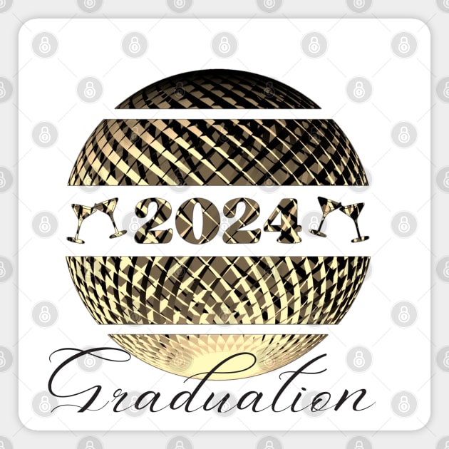 Graduation 2024 Magnet by Bailamor